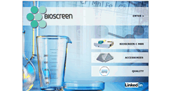 Desktop Screenshot of bioscreen.fi