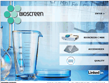Tablet Screenshot of bioscreen.fi
